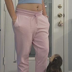 REEBOK Sweatpants Women's Pink Good Comfortable Condition Size MEDIUM